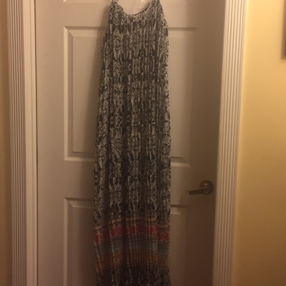 Pleated summer dress